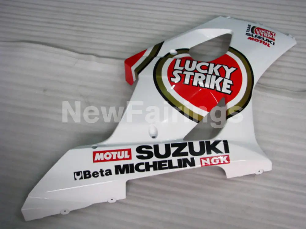 Red White Lucky Strike - GSX - R1000 03 - 04 Fairing Kit