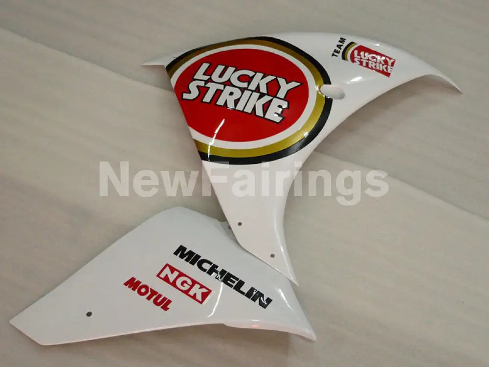 Red White Lucky Strike - YZF-R1 12-14 Fairing Kit