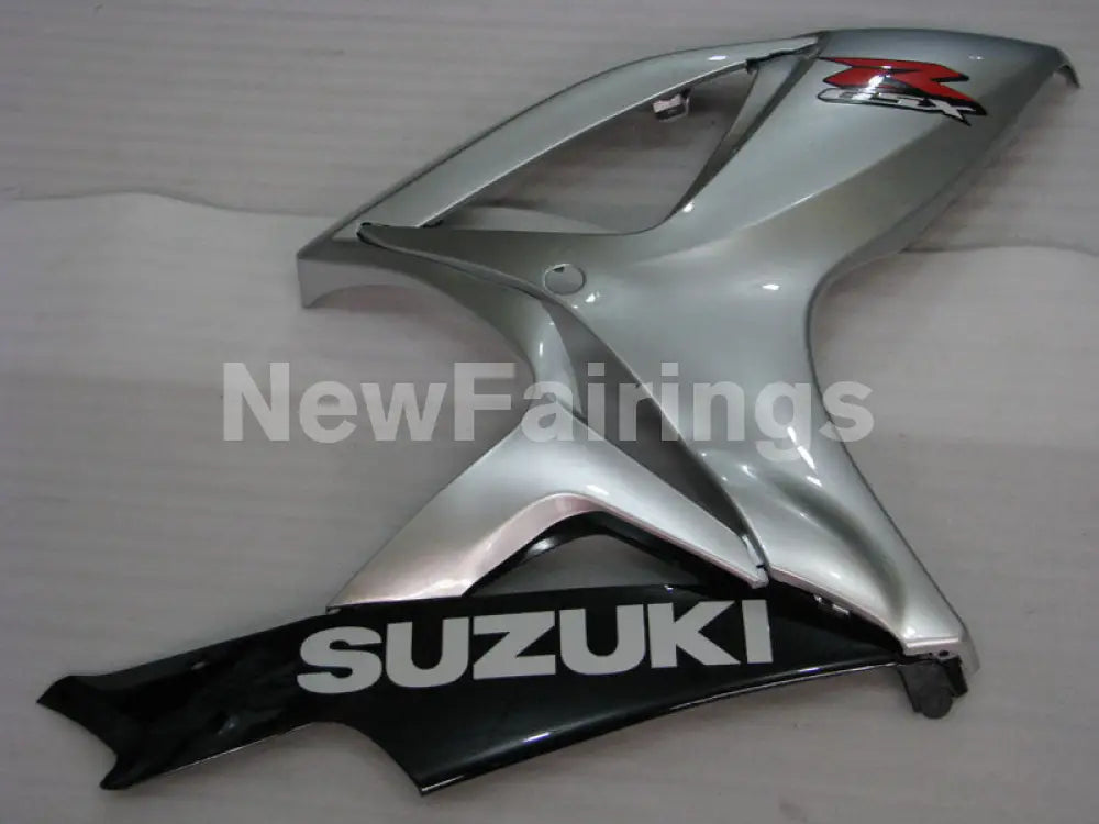 Silver and Black Factory Style - GSX-R600 06-07 Fairing Kit