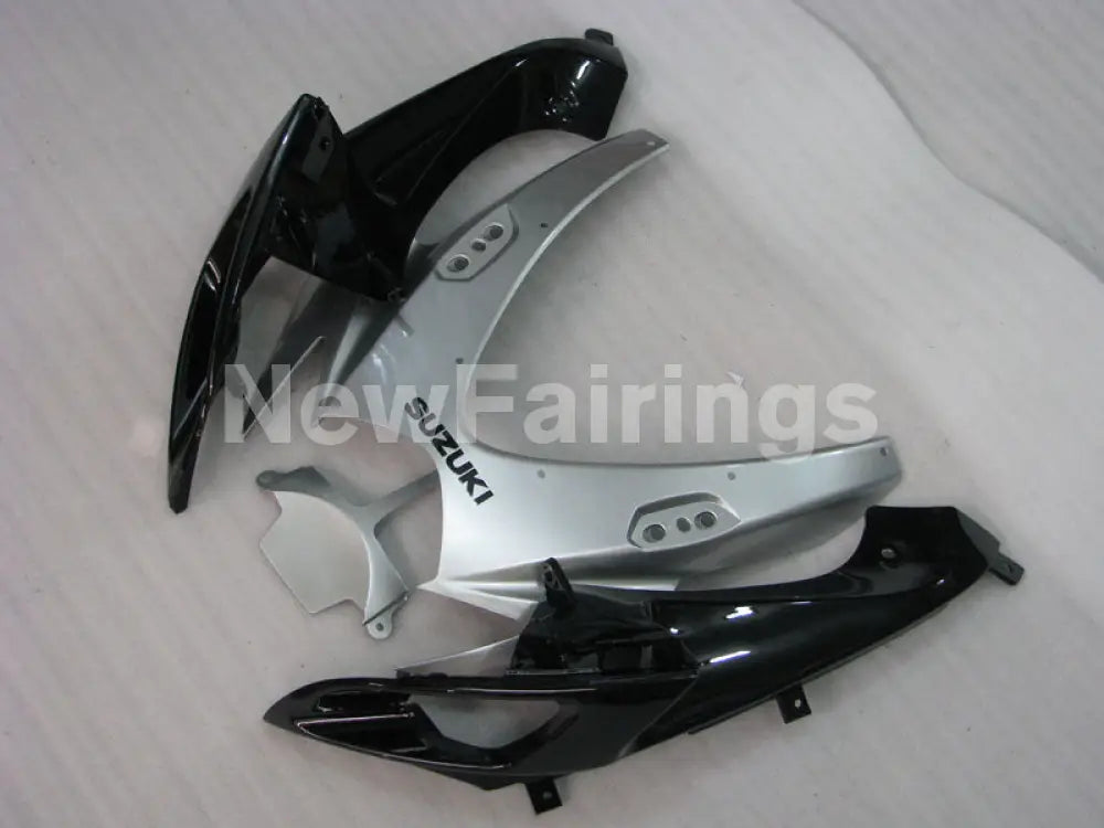 Silver and Black Factory Style - GSX-R600 06-07 Fairing Kit