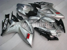 Load image into Gallery viewer, Silver and Black Factory Style - GSX-R600 06-07 Fairing Kit