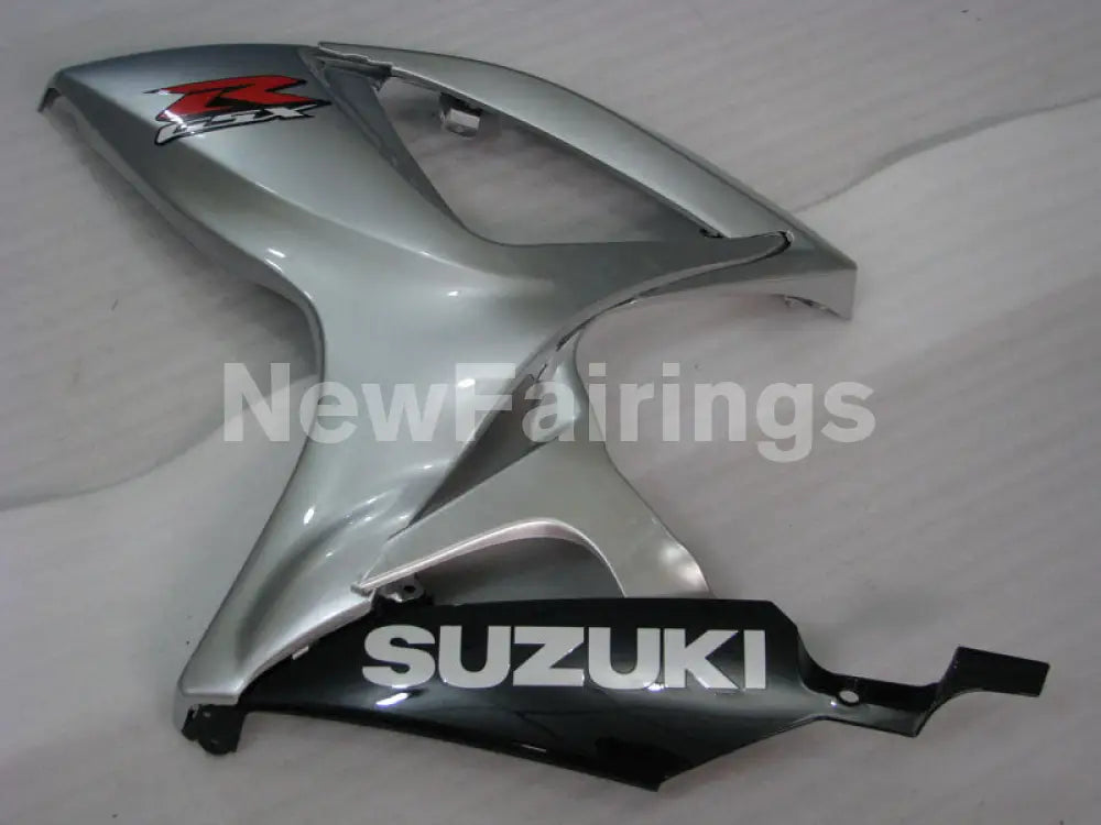 Silver and Black Factory Style - GSX-R600 06-07 Fairing Kit