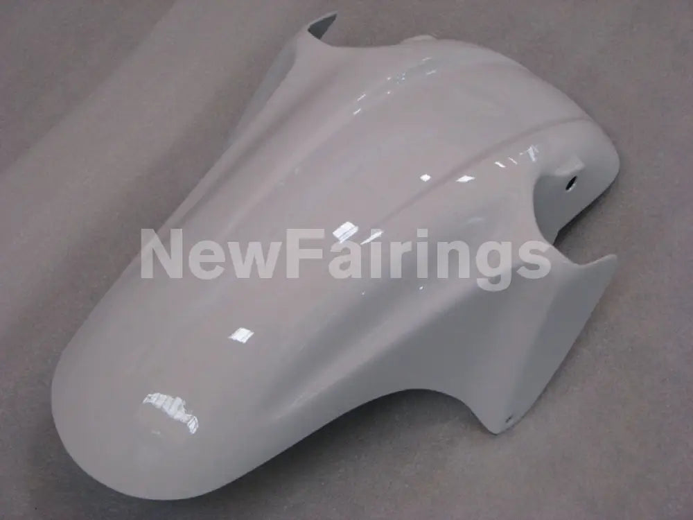 White and Black Flame - CBR600 F4 99-00 Fairing Kit -