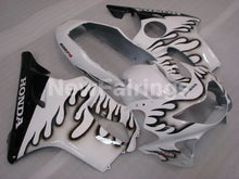 Load image into Gallery viewer, White and Black Flame - CBR600 F4 99-00 Fairing Kit -