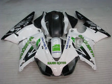 Load image into Gallery viewer, White and Black Green HANN Spree - YZF-R1 98-99 Fairing Kit