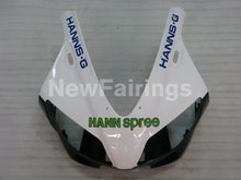 Load image into Gallery viewer, White and Black Green HANN Spree - YZF-R1 98-99 Fairing Kit