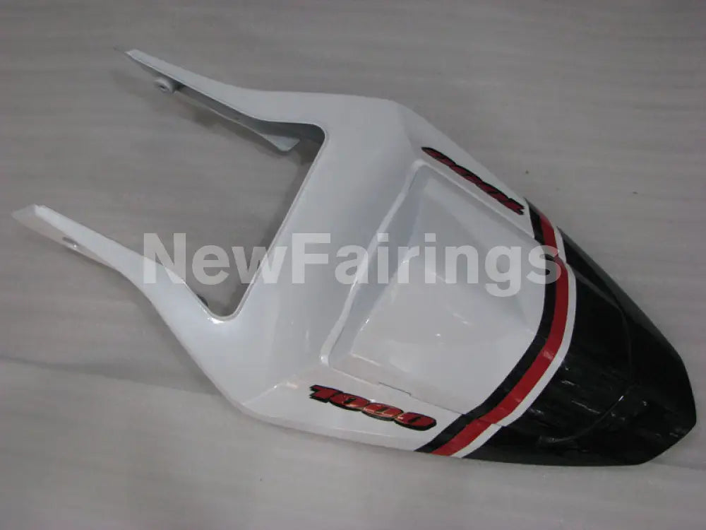 White and Black Lucky Strike - GSX - R1000 03 - 04 Fairing