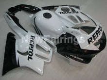 Load image into Gallery viewer, White and Black Repsol - CBR600 F3 97-98 Fairing Kit -