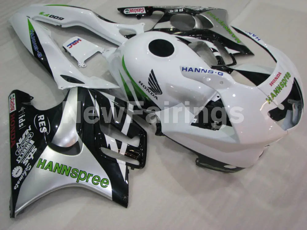 White and Black Silver HANN Spree - CBR600 F3 95-96 Fairing