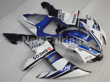 Load image into Gallery viewer, White and Blue Black ENEOS - YZF-R1 02-03 Fairing Kit