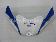 Load image into Gallery viewer, White and Blue Corona - GSX-R600 08-10 Fairing Kit