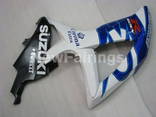 Load image into Gallery viewer, White and Blue Corona - GSX-R600 08-10 Fairing Kit