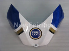 Load image into Gallery viewer, White and Blue Lucky Strike - GSX-R600 06-07 Fairing Kit -