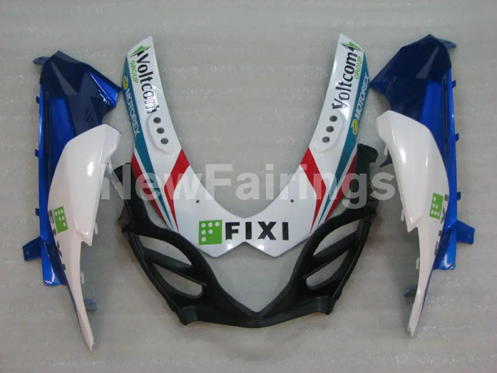 White and Blue MOTOREX - GSX - R1000 09 - 16 Fairing Kit