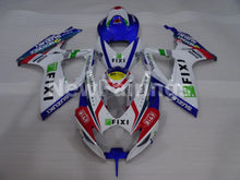 Load image into Gallery viewer, White and Blue Red MOTOREX - GSX-R600 06-07 Fairing Kit -