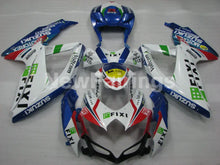 Load image into Gallery viewer, White and Blue Red MOTOREX - GSX-R750 08-10 Fairing Kit