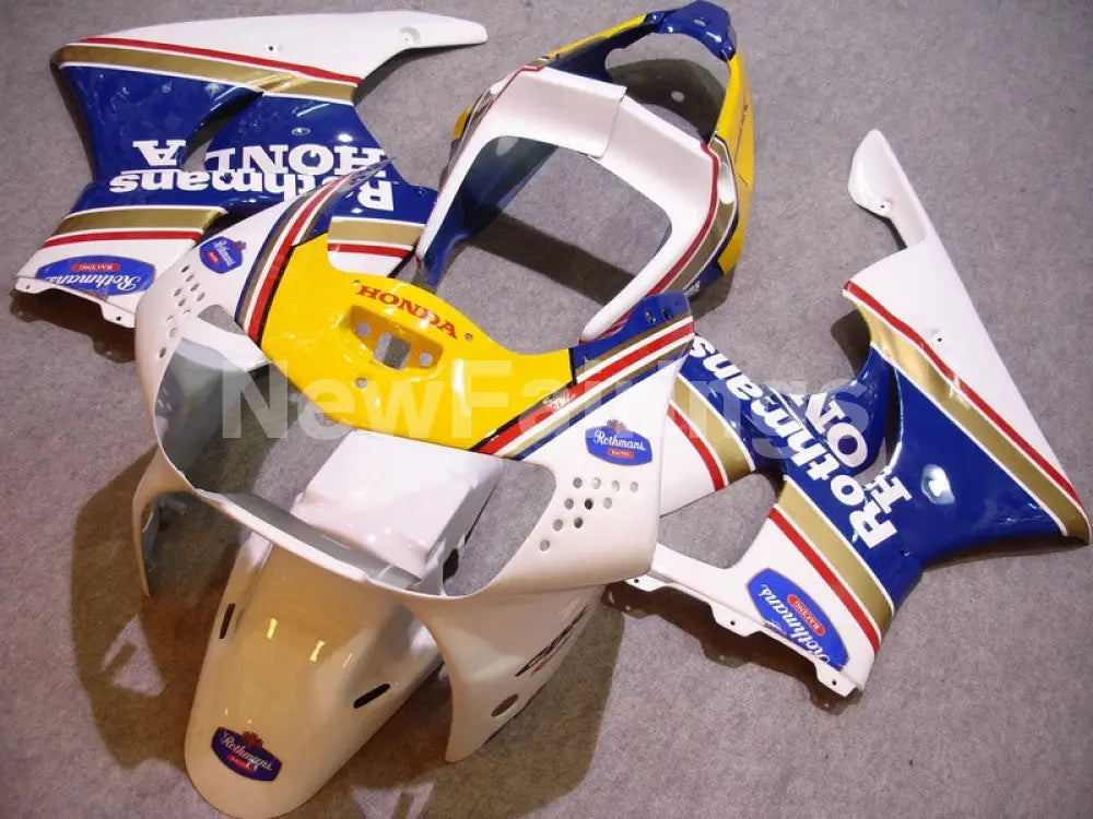 White and Blue Yellow Rothmans - CBR 919 RR 98-99 Fairing