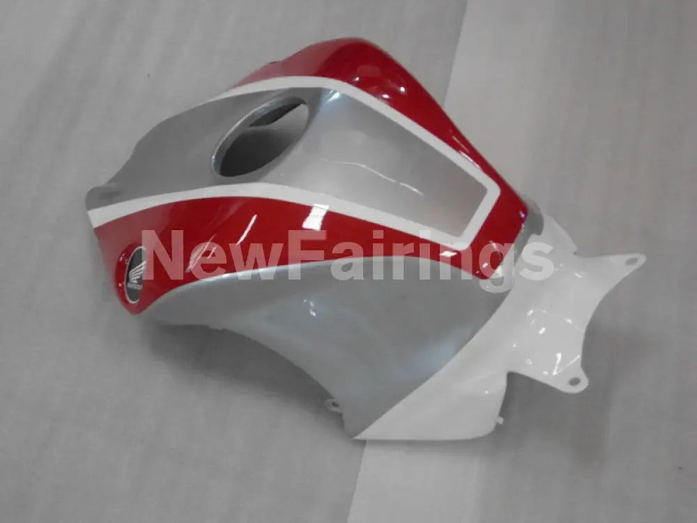 White and Red Silver No decals - CBR1000RR 08-11 Fairing Kit