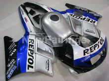 Load image into Gallery viewer, White and Silver Blue Repsol - CBR600 F2 91-94 Fairing Kit -