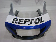 Load image into Gallery viewer, White and Silver Blue Repsol - CBR600 F2 91-94 Fairing Kit -