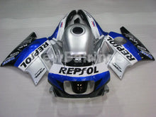 Load image into Gallery viewer, White and Silver Blue Repsol - CBR600 F2 91-94 Fairing Kit -