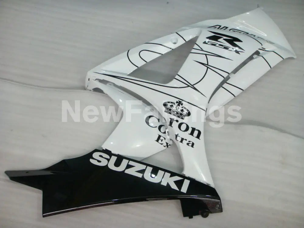 White Black Corona - GSX - R1000 07 - 08 Fairing Kit