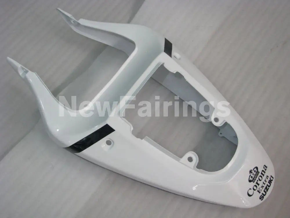 White and Black Corona - GSX-R600 01-03 Fairing Kit -