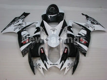 Load image into Gallery viewer, White and Black Corona - GSX-R600 06-07 Fairing Kit -