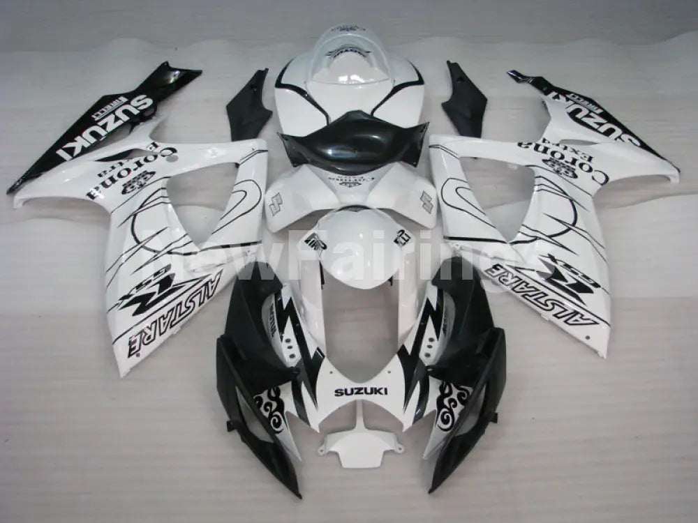 White Black Corona - GSX-R750 06-07 Fairing Kit Vehicles &