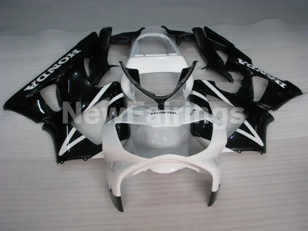 White Black Factory Style - CBR 929 RR 00-01 Fairing Kit -