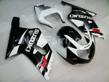 Load image into Gallery viewer, White and Black Factory Style - GSX-R600 01-03 Fairing Kit -