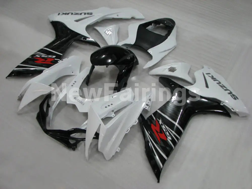 White Black Factory Style - GSX-R600 11-24 Fairing Kit