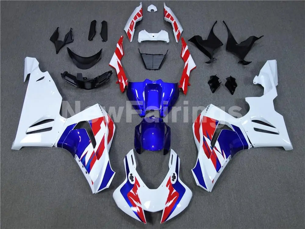 White Blue and Red Factory Style - CBR1000RR 20-24 Fairing