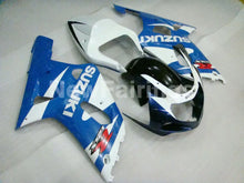 Load image into Gallery viewer, White Blue Black Factory Style - GSX-R600 01-03 Fairing Kit