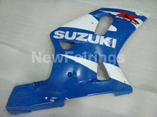 Load image into Gallery viewer, White Blue Black Factory Style - GSX-R600 01-03 Fairing Kit