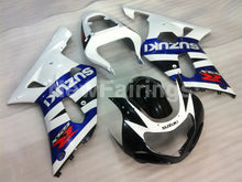 Load image into Gallery viewer, White and Blue Black Factory Style - GSX-R600 01-03 Fairing