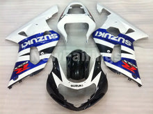 Load image into Gallery viewer, White and Blue Black Factory Style - GSX-R750 00-03 Fairing