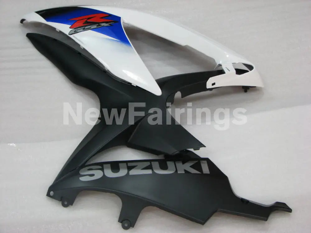 White and Blue Black Factory Style - GSX-R750 08-10 Fairing