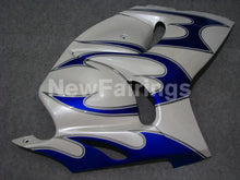 Load image into Gallery viewer, White and Blue Flame - GSX1300R Hayabusa 08-20 Fairing Kit