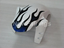 Load image into Gallery viewer, White and Blue Flame - YZF-R1 04-06 Fairing Kit - Vehicles