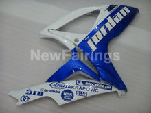 Load image into Gallery viewer, White and Blue Jordan - GSX-R600 06-07 Fairing Kit -