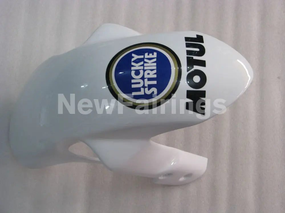 White and Blue Lucky Strike - GSX-R600 06-07 Fairing Kit -