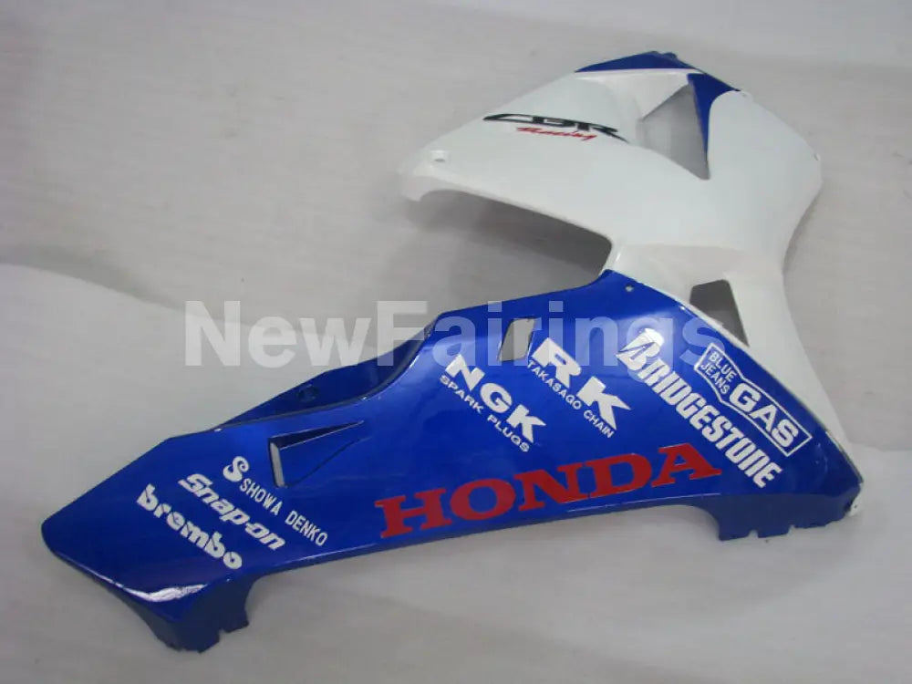 White Blue and Red Factory Style - CBR600RR 05-06 Fairing