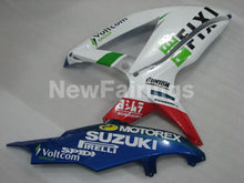 Load image into Gallery viewer, White and Blue Red MOTOREX - GSX-R750 08-10 Fairing Kit