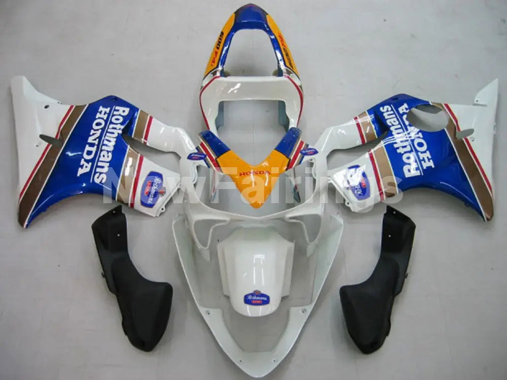 White and Blue Rothmans - CBR600 F4i 01-03 Fairing Kit -