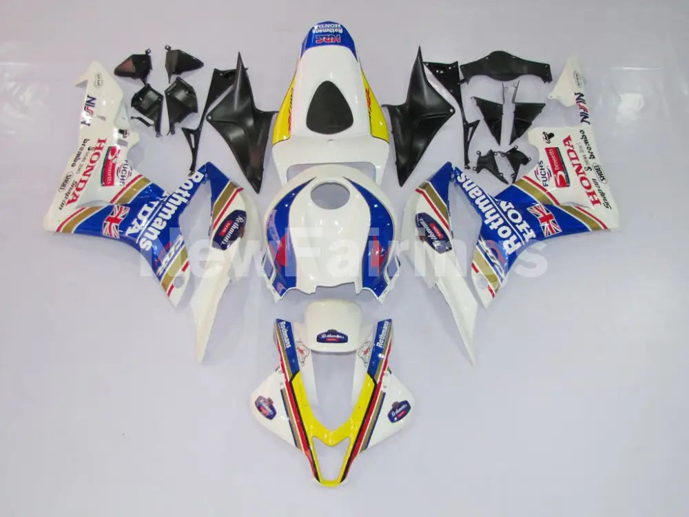 White and Blue Rothmans - CBR600RR 07-08 Fairing Kit -