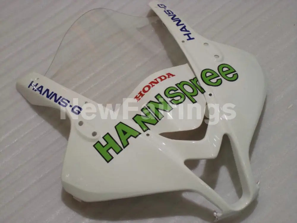 White Green and Black HANN Spree - CBR600RR 07-08 Fairing