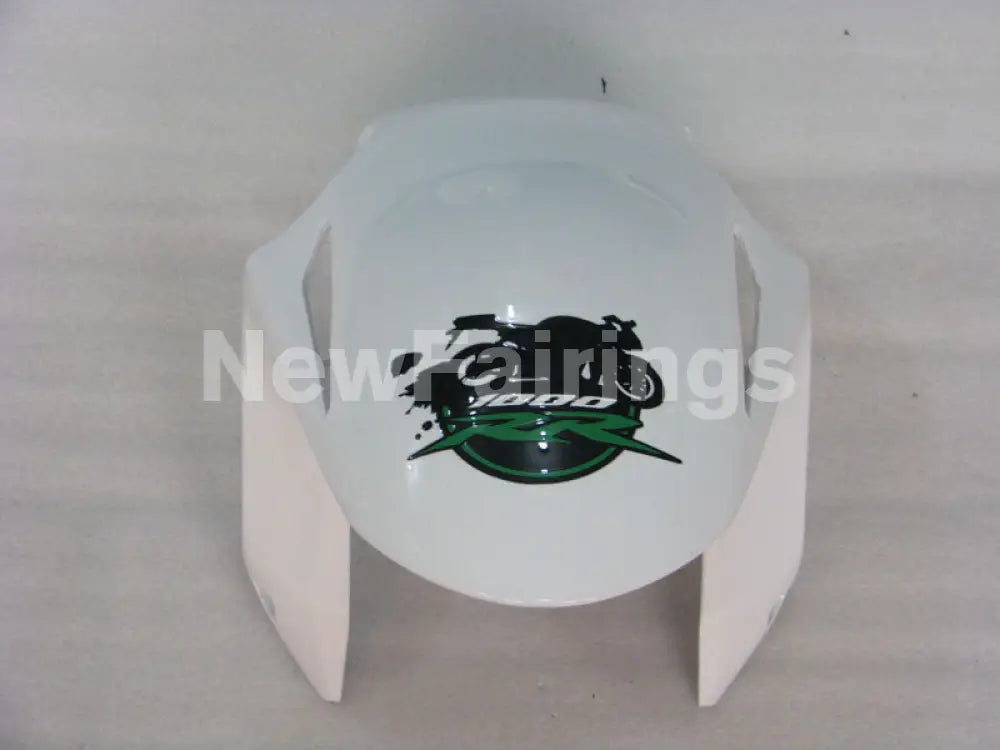 White and Green Black Motorcycle - CBR1000RR 08-11 Fairing