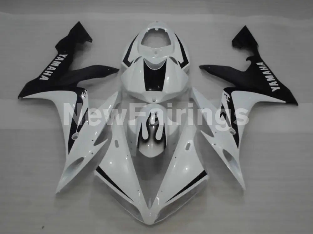 White Matte Black Factory Style - YZF-R1 04-06 Fairing Kit