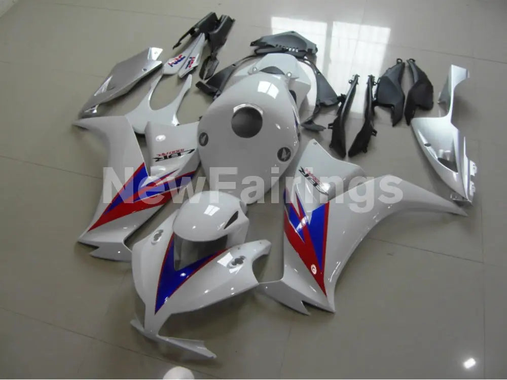 White Red Blue Factory Style - CBR1000RR 12-16 Fairing Kit -